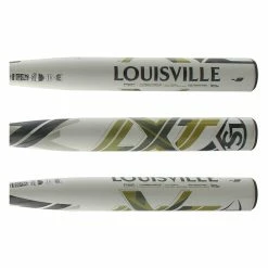 100% Premium Louisville Slugger LXT -9 Fastpitch Softball Bat: WBL2453010 Gold, Grey, White