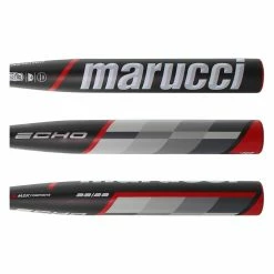 Marucci ECHO -10 Fastpitch Softball Bat: MFPE10 Black, Grey, Red Quality And Evaluation Are Very Good - BaseBall Bat Gear Shop