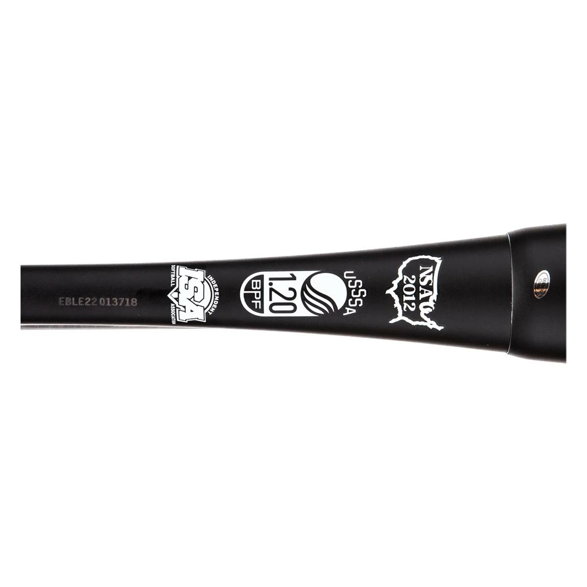 Great Protection Miken Vicious 13" End Loaded Dual Stamp Slow Pitch Softball Bat: MPAV20 Black, Gold | BaseBall Bat Gear Shop Outlet - Image 5