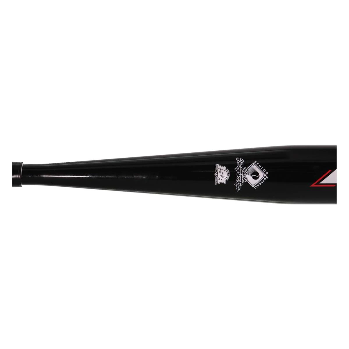 Miken Ultra II 13.5" Senior Slow Pitch Softball Bat: MSU2 Black Use Retro Series With Fashion Elements That Focus On Color And Material - Image 3