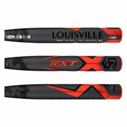 Higher Quality, Durable Louisville Slugger RXT X20 -10 Fastpitch Softball Bat: WTLFPRXD1020 Black, Orange - Baseballbatgear.shop