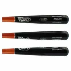 Durable And Easy To Clean Brett Bros. GOBON Wood Baseball Bat: GOBON271 Adult Black, Brown - Baseballbatgear.shop