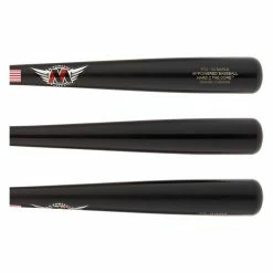 M^Powered H2TC™ Pro Maple Wood Baseball Bat: H2TCP72 Black Add Happy Atmosphere To Your Festival BaseBall Bat Gear Shop