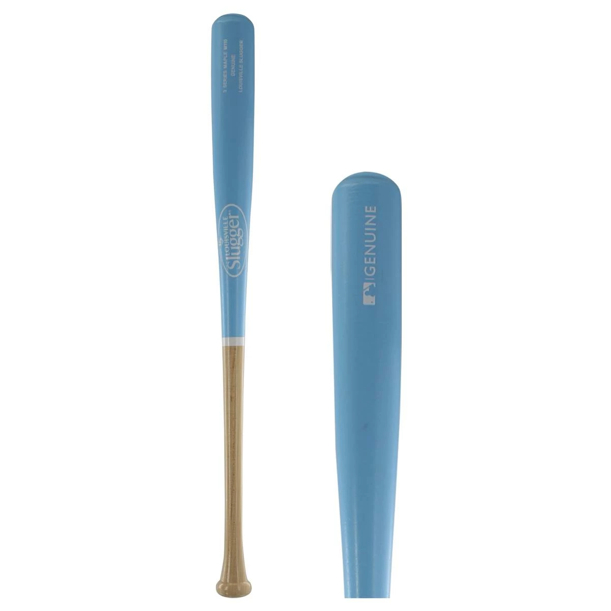 Louisville Slugger Genuine Series 3 M110 Maple Wood Baseball Bat: WTLW3M110B20 Blue, Natural. Trade Platform Buyers Provided By BaseBall Bat Gear Shop - Image 6