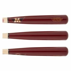 M^Powered H2TC™ Pro Maple Wood Baseball Bat: H2TCI13 Maroon, Natural, Buy Cheap Online