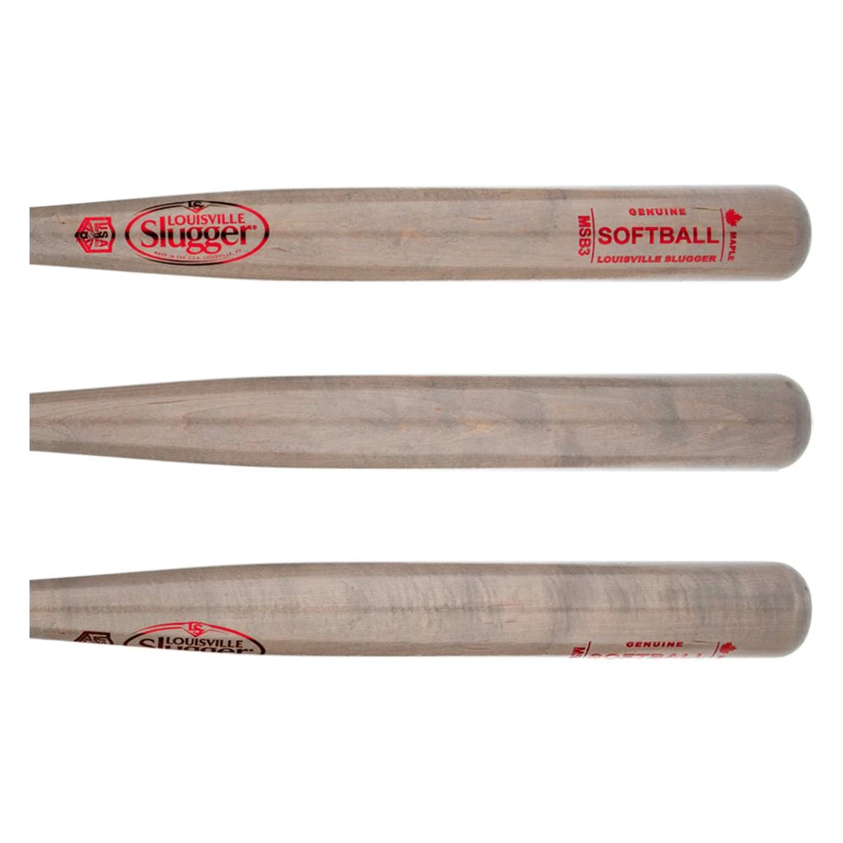 Our Louisville Slugger MSB3 Maple Wood USA Slow Pitch Softball Bat: WTLWSMSB3A20 Grey Is In Short Supply In Spring 2021