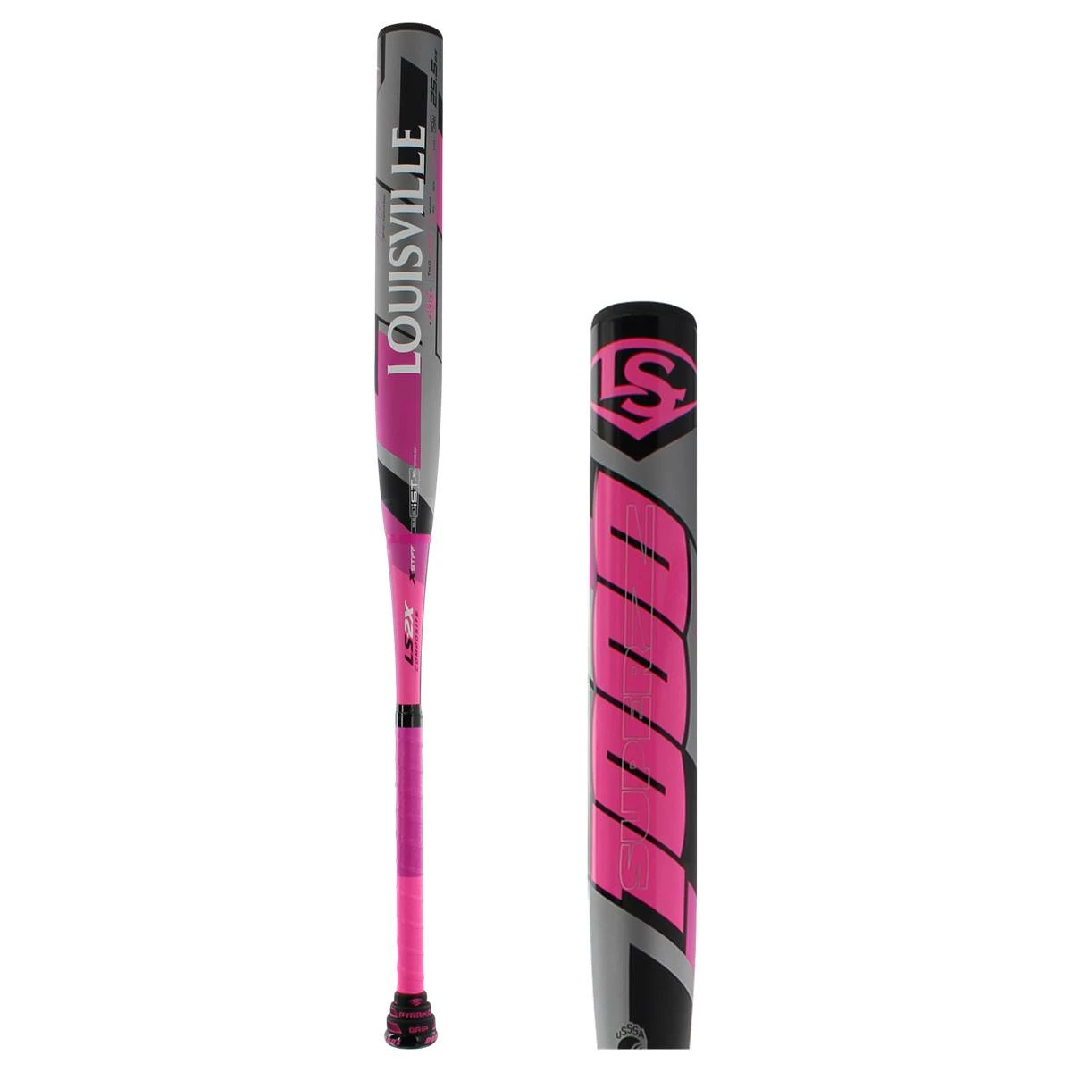 Louisville Slugger Super Z-1000 12" Powerload USSSA Slow Pitch Softball Bat: WTLSZU19P Pink, Black, Grey Wonderful Gift - BaseBall Bat Gear Shop - Image 7