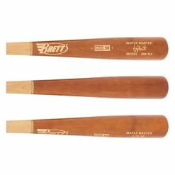Anniversary Gift For Husband Wife - Brett Bros. Maple Master Wood Baseball Bat: MM110 Adult Brown, Natural - Baseballbatgear.shop