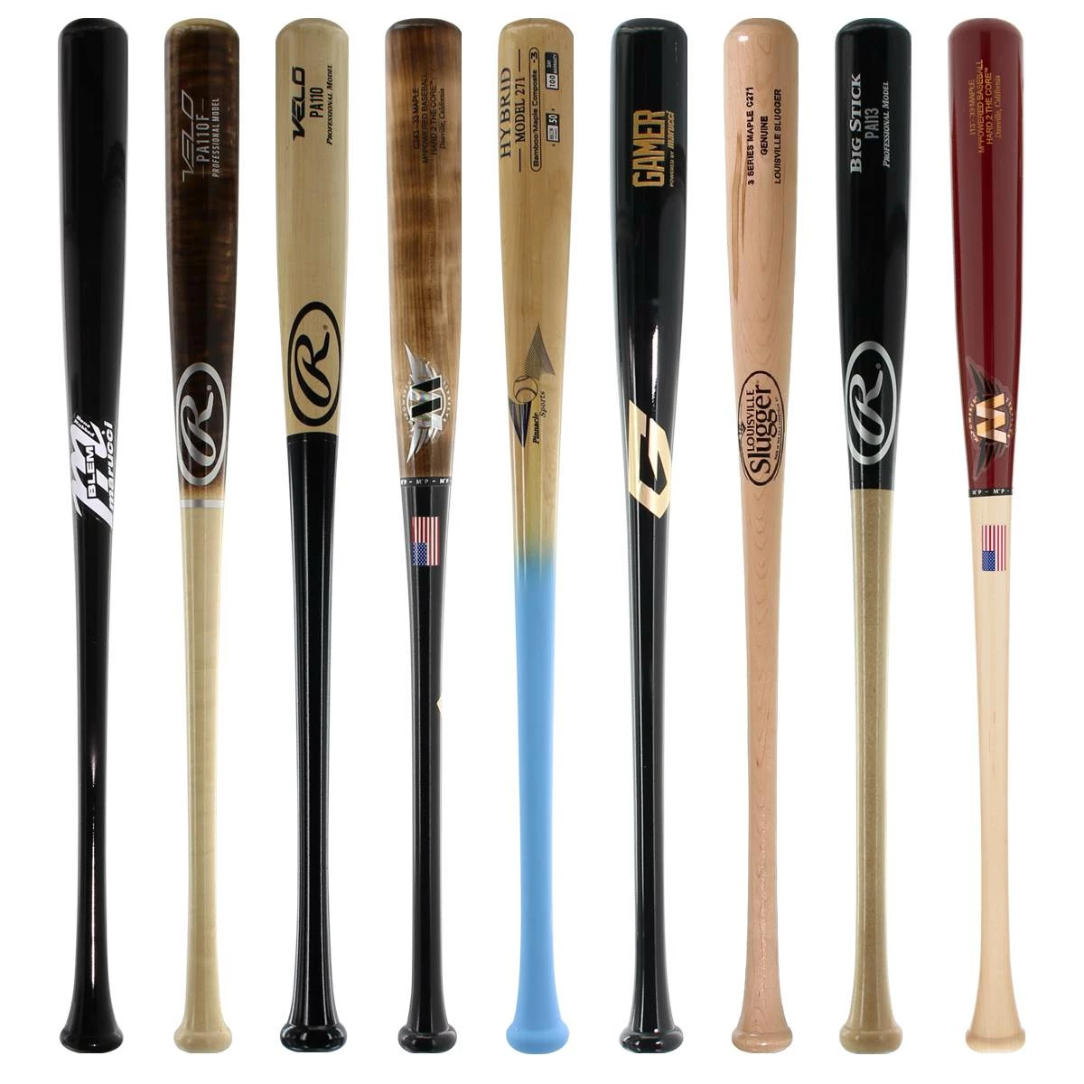 Our Reusable JustBats Pick Your Pack - Adult Wood 3-Pack - Gold Brown, Black, Grey, Natural, Gold, Blue, Red, Maroon, White, Navy, Green Are In Short Supply And Are Worth The Money - Image 8