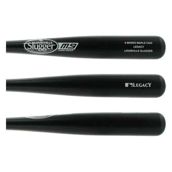 Anniversary Gift For Husband Wife - Louisville Slugger Legacy M9 C243 Series 5 Maple Wood Baseball Bat: WTLW5M243A18 Black - Baseballbatgear.shop