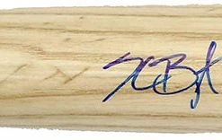 Sports-Autographs Kris Bryant Colorado Rockies Signed Autographed Rawlings Pro Natural Bat PAAS COA