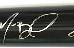 Sports-Autographs Mookie Betts And J.D. Martinez Boston Red Sox Signed Autographed Rawlings Pro Black Bat PAAS COA