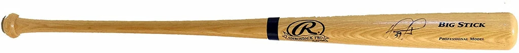 Sports-Autographs David Ortiz Boston Red Sox Signed Autographed Rawlings Natural Bat JSA COA - Image 3