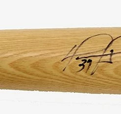 Sports-Autographs David Ortiz Boston Red Sox Signed Autographed Rawlings Natural Bat JSA COA