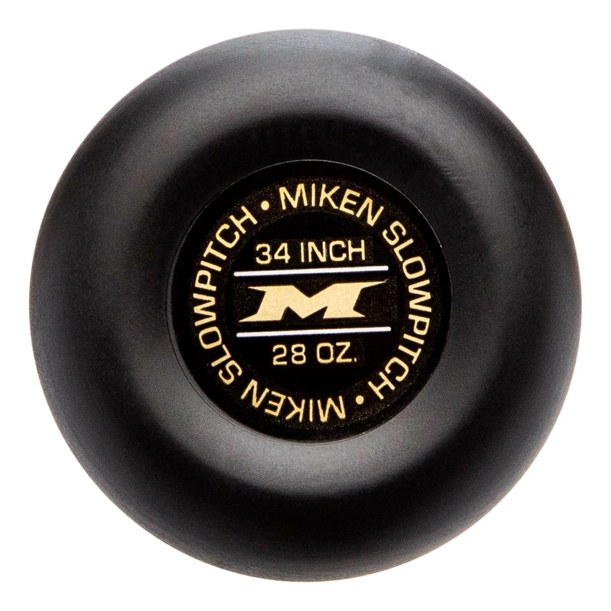 Great Protection Miken Vicious 13" End Loaded Dual Stamp Slow Pitch Softball Bat: MPAV20 Black, Gold | BaseBall Bat Gear Shop Outlet