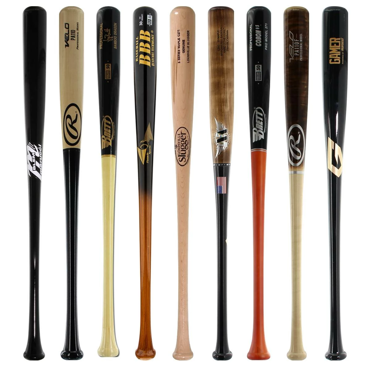 Our Reusable JustBats Pick Your Pack - Adult Wood 3-Pack - Gold Brown, Black, Grey, Natural, Gold, Blue, Red, Maroon, White, Navy, Green Are In Short Supply And Are Worth The Money - Image 16