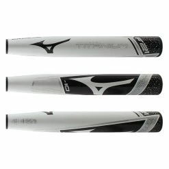 Easy To Clean And Maintain Mizuno Titanium -10 Fastpitch Softball Bat: F21TITANIUM White - BaseBall Bat Gear Shop