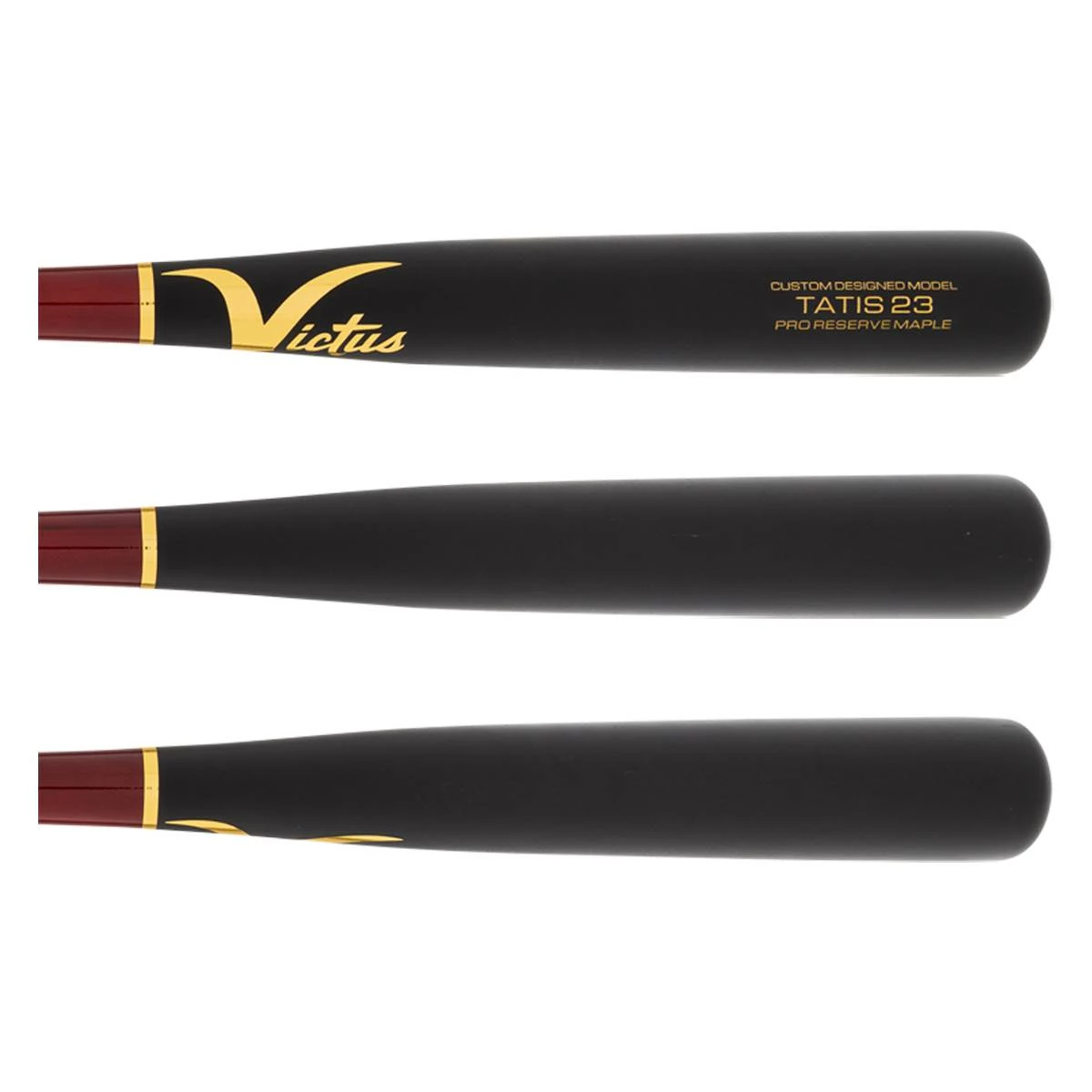 The Best Choice To Stay At Home - Victus Pro Reserve TATIS23 Maple Wood Baseball Bat: VRWMFT23-CH/FBK Black, Red - BaseBall Bat Gear Shop