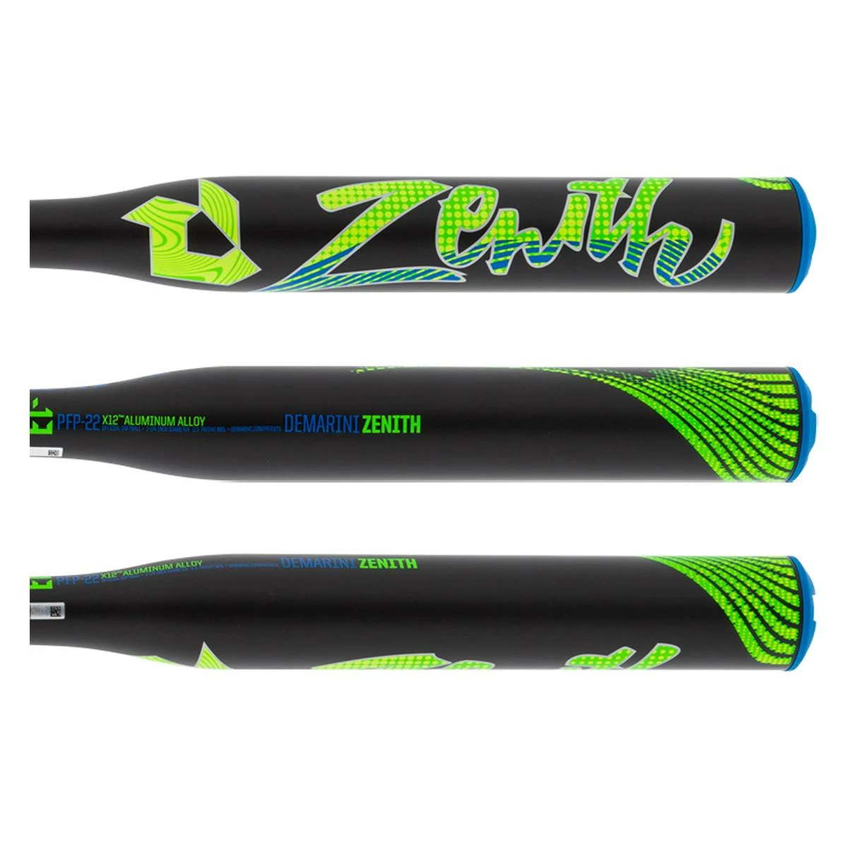 Buy Original 2022 DeMarini Zenith -13 Fastpitch Softball Bat: WTDXPFP22 Black, Blue, Yellow - Baseballbatgear.shop - BaseBall Bat Gear Shop