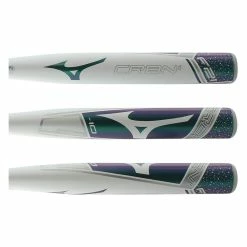 Anti-slip Texture Mizuno CRBN 1 -10 Fastpitch Softball Bat: FP21CRBN110 White For Sale On Baseballbatgear.shop