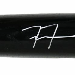 Sports-Autographs Freddie Freeman Los Angeles Dodgers Signed Autographed Louisville Slugger Black Bat Heritage Authentication COA