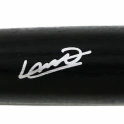 Sports-Autographs Vladimir Guerrero Jr. Toronto Blue Jays Signed Autographed Louisville Slugger Black Bat Heritage Authentication COA