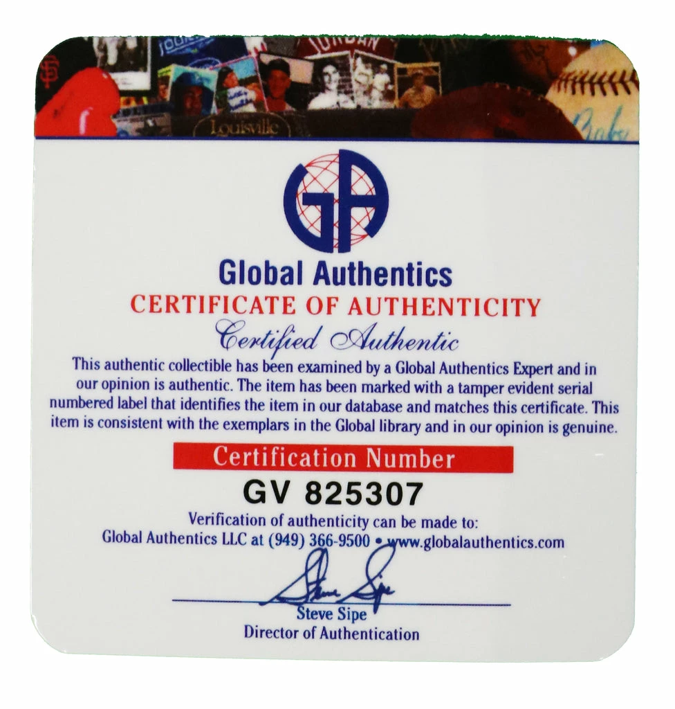 Sports-Autographs Mike Trout Los Angeles Angels Signed Autographed Rawlings Pro Natural Bat Global COA - Image 3