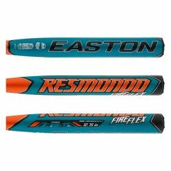 BaseBall Bat Gear Shop's | 2022 Easton Resmondo Fire Flex 12.75" Loaded USSSA 240 Slow Pitch Softball Bat: SP22RESL Orange, Teal | Baseballbatgear.shop