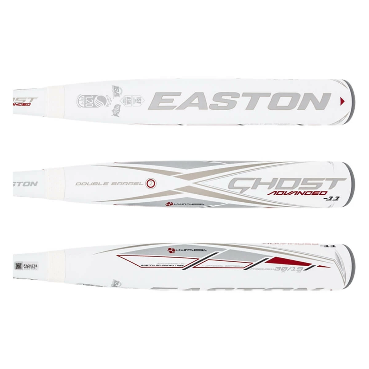 High-quality And Easy In & Our Easton Ghost Advanced -11 Fastpitch Softball Bat: FP20GHAD11 Red, White - BaseBall Bat Gear Shop