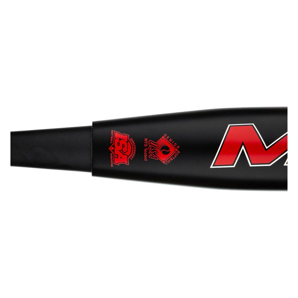 Miken Ultra Fusion 14" Mike Macenko Big Cat Endload Senior Slow Pitch Softball Bat: MFN4SS Black, White, Red - High Quality - BaseBall Bat Gear Shop - Image 3
