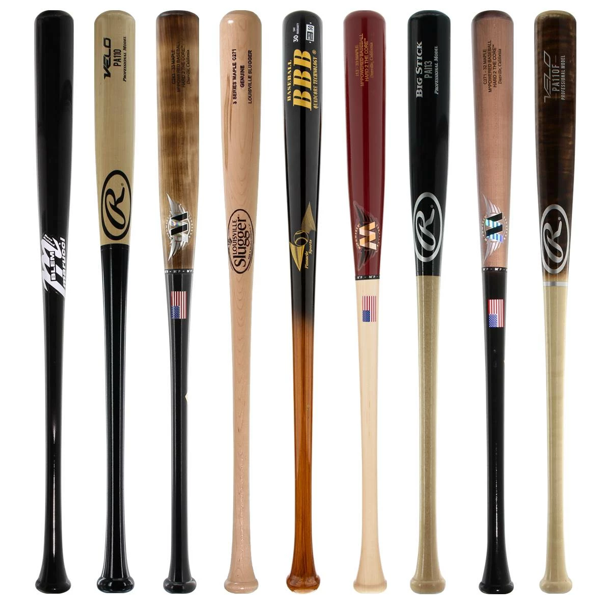 Our Reusable JustBats Pick Your Pack - Adult Wood 3-Pack - Gold Brown, Black, Grey, Natural, Gold, Blue, Red, Maroon, White, Navy, Green Are In Short Supply And Are Worth The Money - Image 14