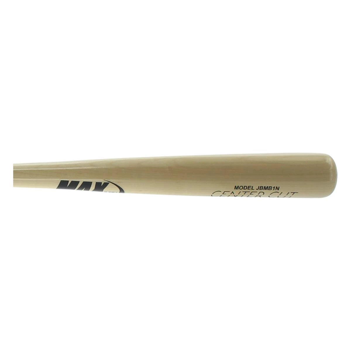 Washable Max Bat Center Cut Rock Maple Wood Baseball Bat: JBMB1N Natural For Reusable | BaseBall Bat Gear Shop - Image 2