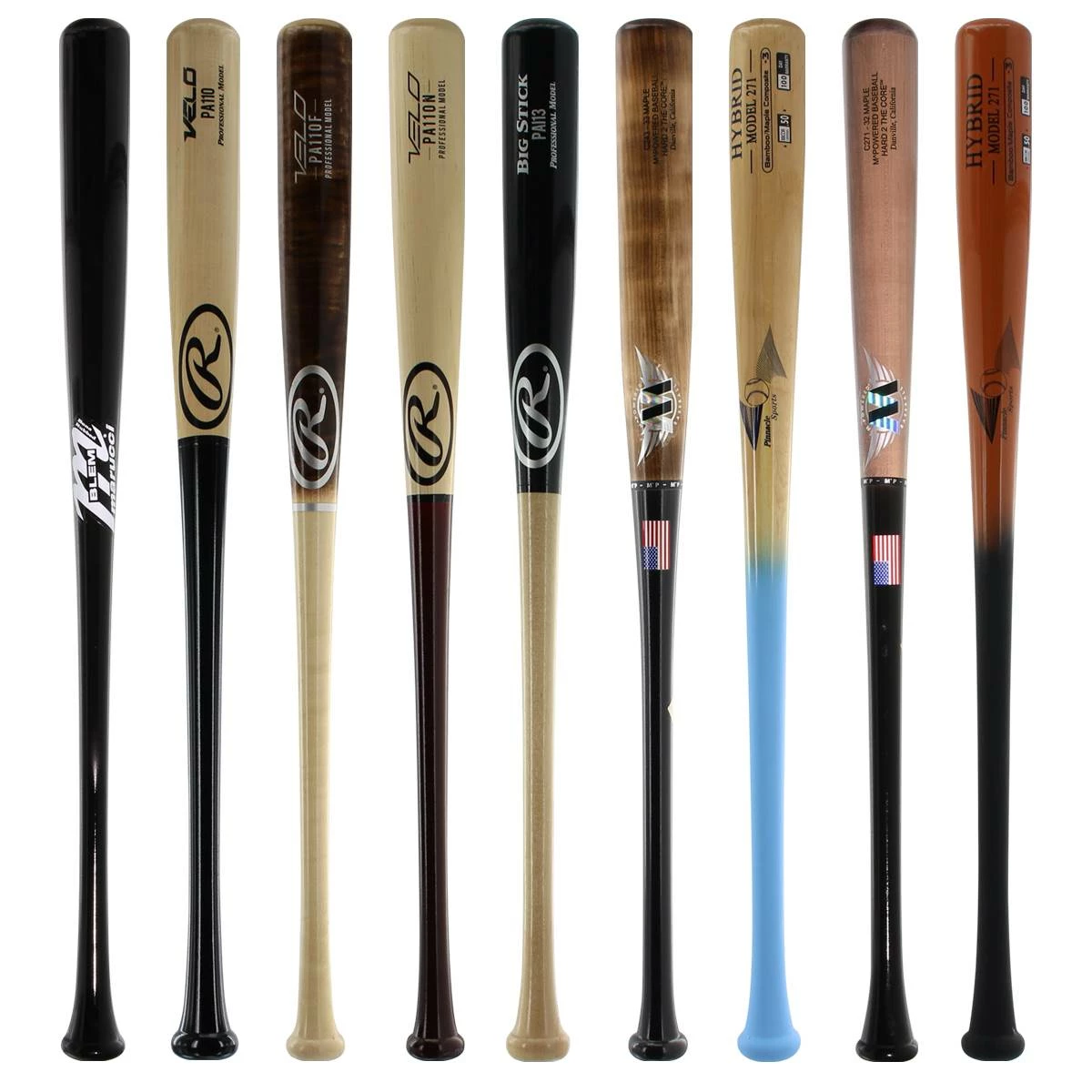 Our Reusable JustBats Pick Your Pack - Adult Wood 3-Pack - Gold Brown, Black, Grey, Natural, Gold, Blue, Red, Maroon, White, Navy, Green Are In Short Supply And Are Worth The Money - Image 2