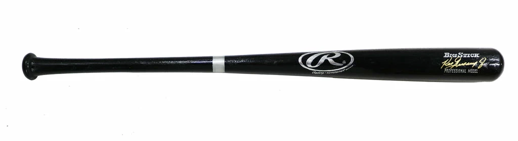 Sports-Autographs Ken Griffey Jr. Seattle Mariners Signed Autographed Rawlings Big Stick Black Bat Authenticated Ink COA - Image 2