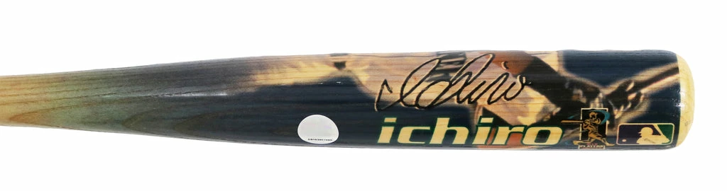 Sports-Autographs Ichiro Suzuki Seattle Mariners Signed Autographed Limited Edition Custom Bat Global COA - Image 2