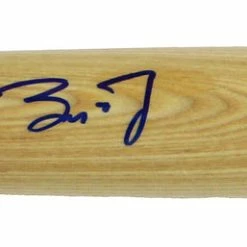 Sports-Autographs Buster Posey San Francisco Giants Signed Autographed Louisville Slugger Natural Bat Heritage Authentication COA